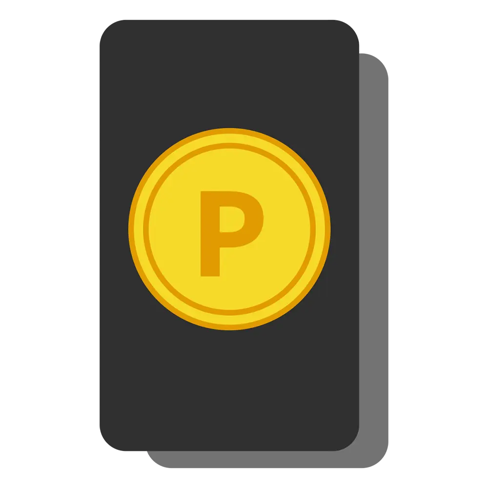 スマホの画面にポイント