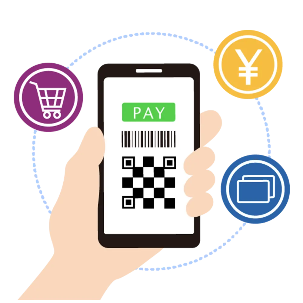 クレジットカードやQRコード決済