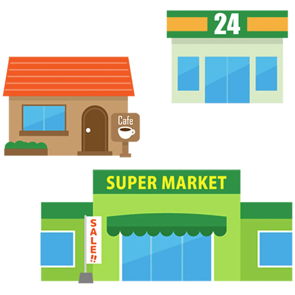 店舗のイラスト